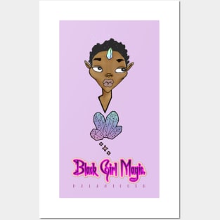 Black Girl Magic (Dreamicorn Edition) Posters and Art